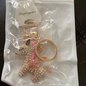 Adorable unicorn keychain